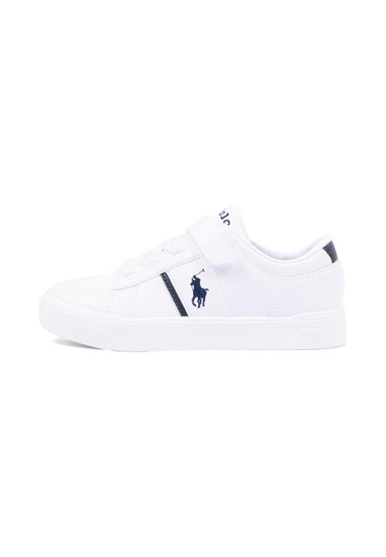 26SS [키즈] 랄프 로렌 스니커즈 RL01268100 WHITE - RALPH LAUREN
