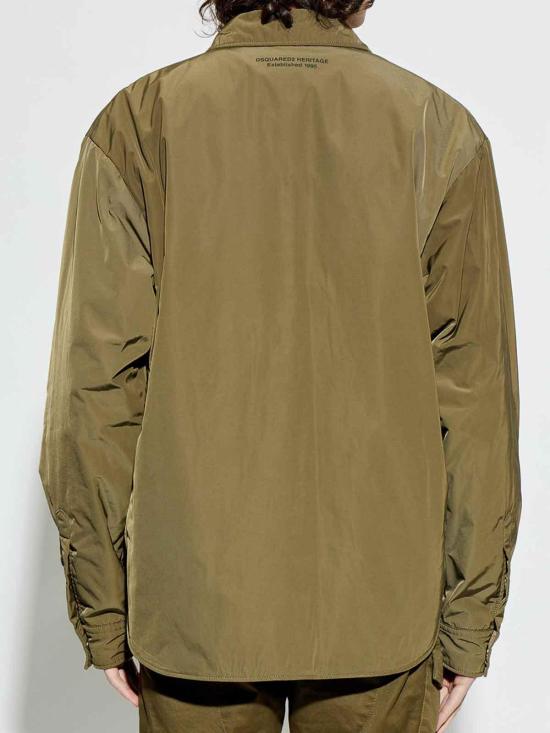 26SS 디스퀘어드2 셔츠 S74DM0997D35368710 Brown - DSQUARED2