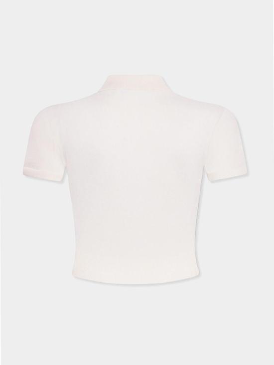 26SS 디스퀘어드2 탑 S75HA1399D13203102 White - DSQUARED2