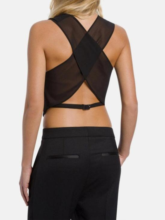 26SS 돈답 베스트 DJ763WFH188DXXXC999 Black - DONDUP