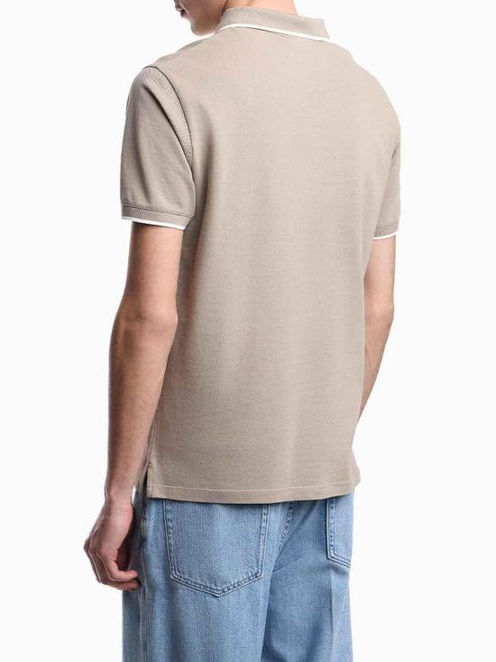 26SS 엠포리오 아르마니 폴로 티셔츠 EM005852AF12955U6161 Light Brown - EMPORIO ARMANI