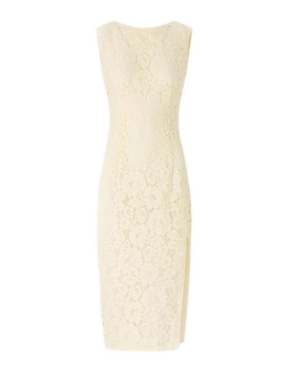 26SS 핑코 미디 스커트 106588A330Z06 White