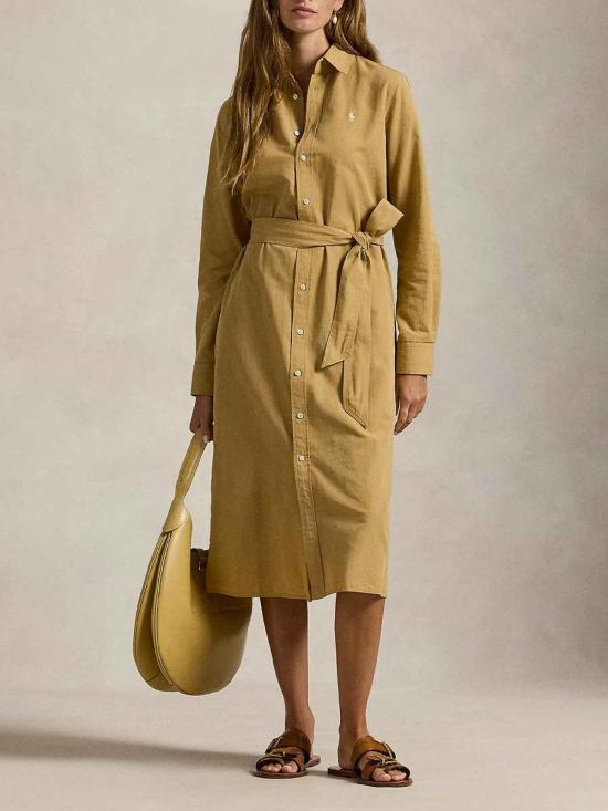 26SS 폴로 랄프로렌 폴로 티셔츠 211A96346003 Brown - POLO RALPH LAUREN