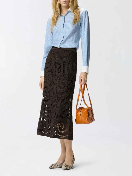 26SS 핑코 미디 스커트 106353A354M05 Brown - PINKO