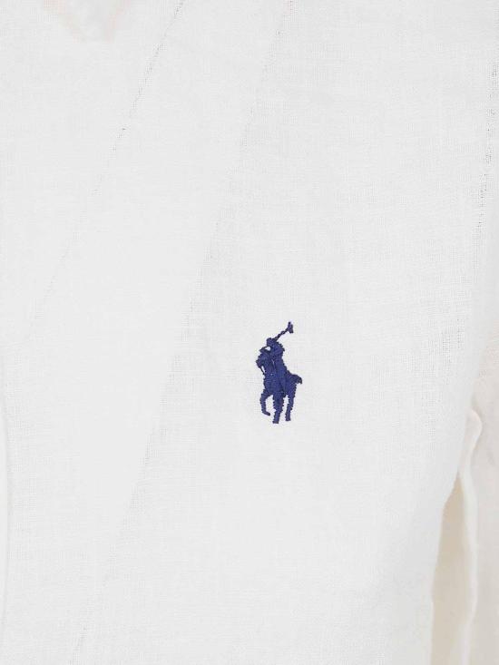 26SS 폴로 랄프로렌 포니 자수 리넨 셔츠 (211970730009) 211970730518 White - POLO RALPH LAUREN