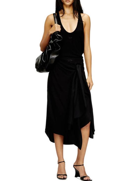 26SS 디젤 미디 스커트 A202580JMBP9XX Black - DIESEL