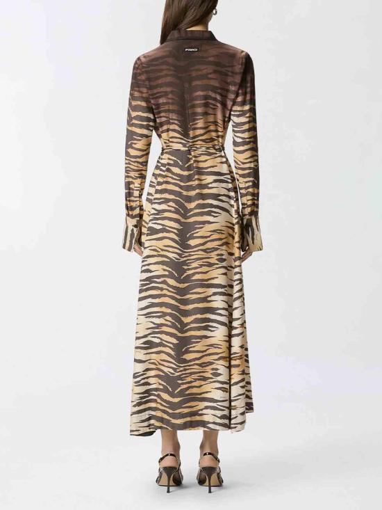 26SS 핑코 플레어 팬츠 106543A37RZC8 Multicolour - PINKO