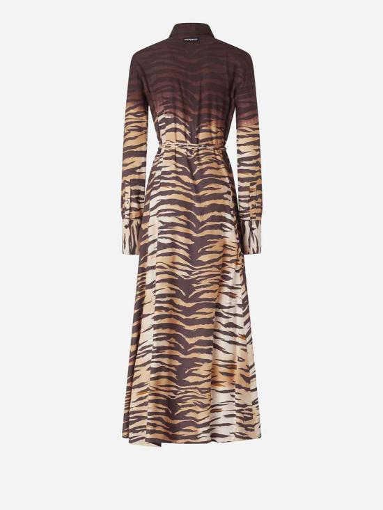 26SS 핑코 플레어 팬츠 106543A37RZC8 Multicolour - PINKO