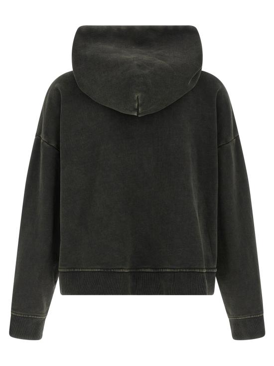 26SS 엔타이어 스튜디오 후드 티셔츠 ESSS26HO040120392 Gray - ENTIRE STUDIOS