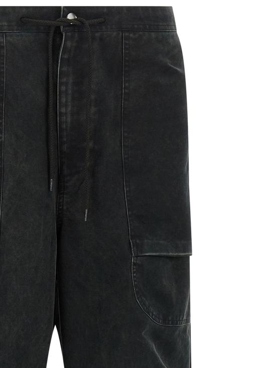 26SS 엔타이어 스튜디오 스트레이트 팬츠 ESSS26PA050120392 Black - ENTIRE STUDIOS