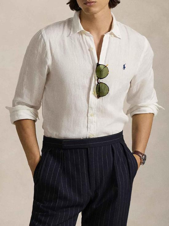 26SS 폴로 랄프로렌 셔츠 710968915505 White - POLO RALPH LAUREN