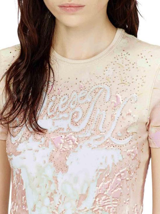 26SS 디젤 반팔 티셔츠 A235380BKCK34VA Multicolour - DIESEL