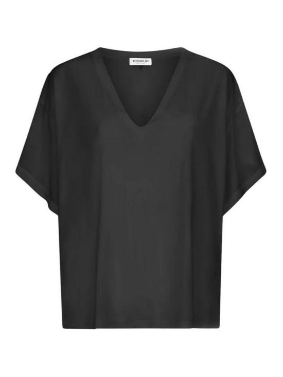 26SS 돈답 반팔 티셔츠 DS069JF0349DXXX999 Black