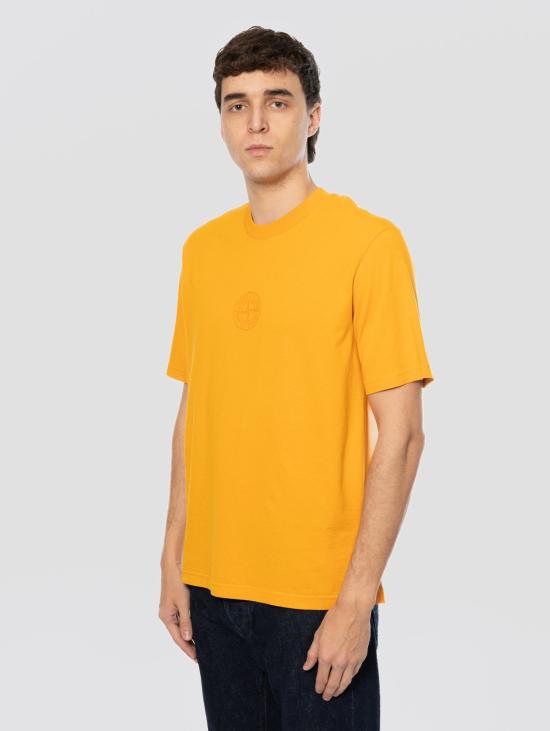 26SS 스톤 아일랜드 반팔 티셔츠 L1S152100001S0E14 V007E Tangerine - STONE ISLAND
