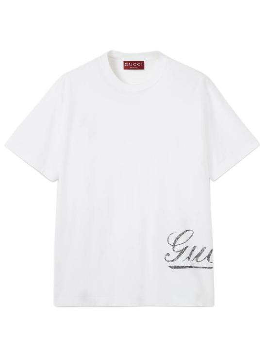 26SS 구찌 반팔 티셔츠 856477XJHQM 9066 White