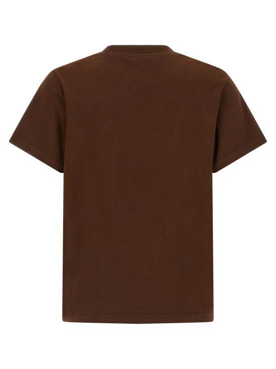 26SS 엔타이어 스튜디오 반팔 티셔츠 ESSS26TT030126235 Brown - ENTIRE STUDIOS