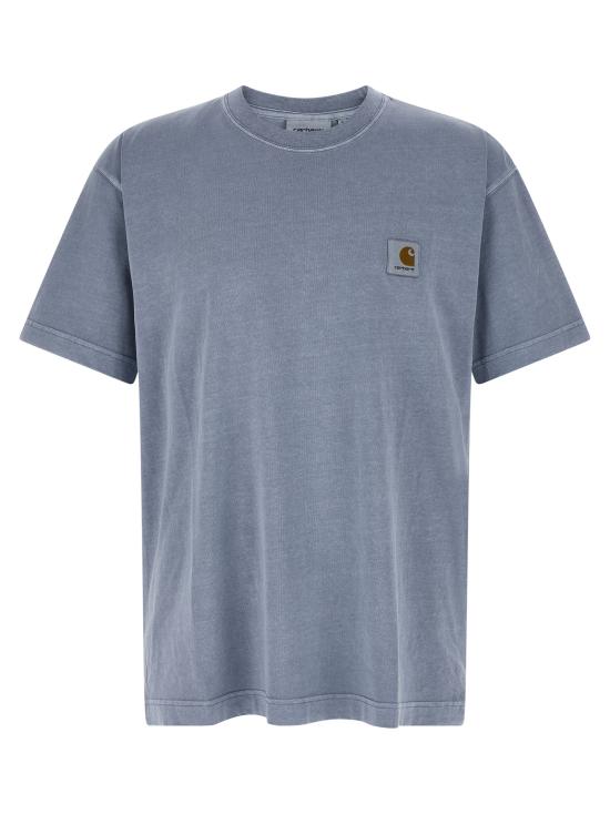 26SS 칼하트 WIP 숏슬리브 넬슨 티셔츠 I0299493HXGD Blue