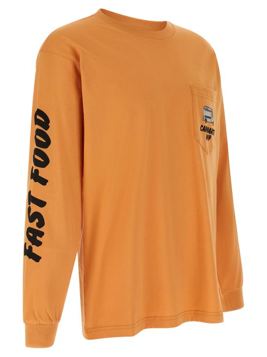 26SS 칼하트 WIP 탑 I0362163IAXX Orange - CARHARTT WIP