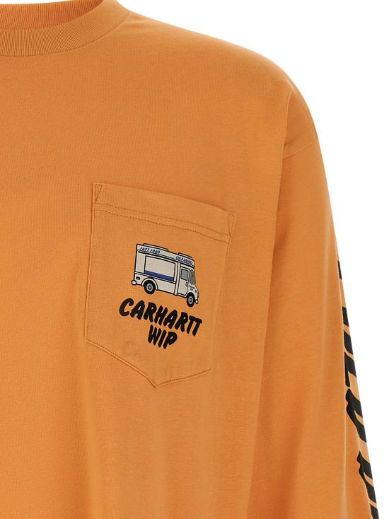 26SS 칼하트 WIP 탑 I0362163IAXX Orange - CARHARTT WIP
