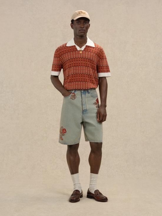 26SS 드롤드무슈 폴로 티셔츠 KPO207CO209 DRD Red - DROLE DE MONSIEUR