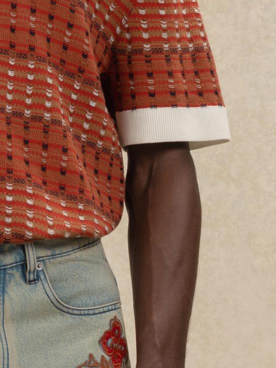 26SS 드롤드무슈 폴로 티셔츠 KPO207CO209 DRD Red - DROLE DE MONSIEUR