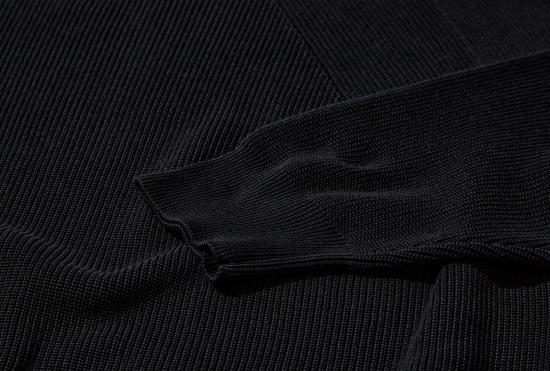 26SS 바토너 스웨터 카리브해 섬 면 시그니처 크루넥 티셔츠 BN-26SM-018 블랙 - BATONER