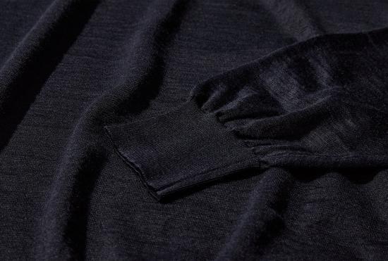 26SS 바토너 스웨터 CHOMA 크루넥 긴팔 티셔츠 BN-26SM-058 네이비 - BATONER