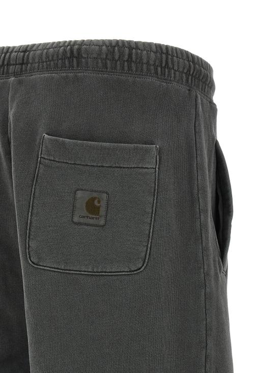 26SS 칼하트 WIP 넬슨 스웨트 쇼츠 I03013089GD Black - CARHARTT WIP