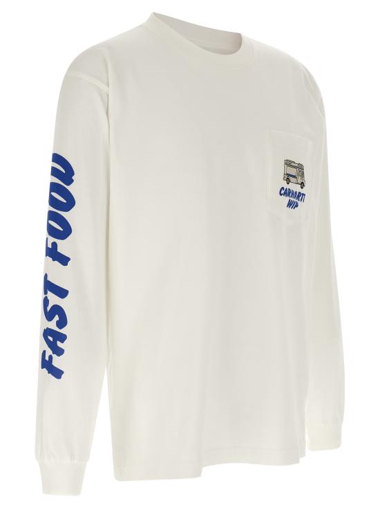 26SS 칼하트 WIP 탑 I03621602XX White - CARHARTT WIP