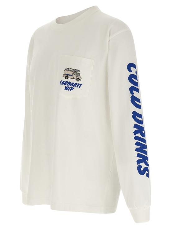 26SS 칼하트 WIP 탑 I03621602XX White - CARHARTT WIP