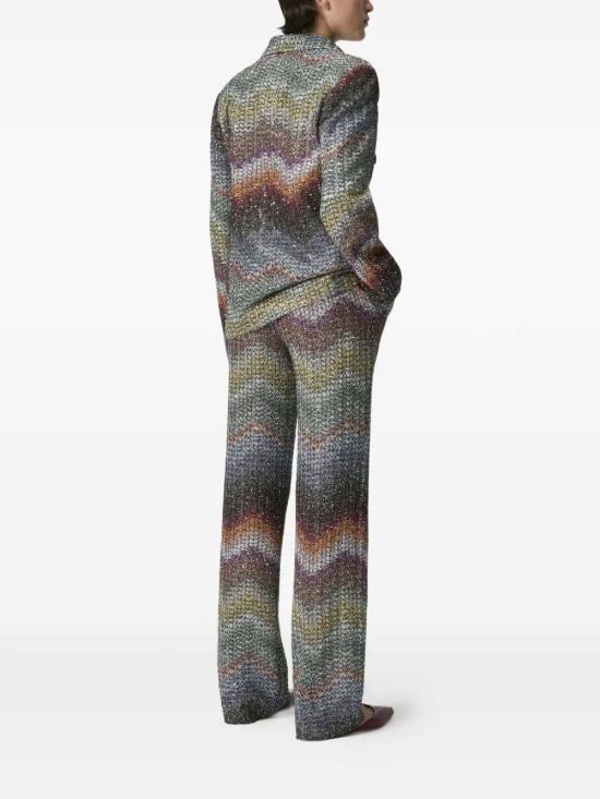 26SS 미소니 스트레이트 팬츠 DS26SI07BC005Y MULTI DARK S72P0 - MISSONI