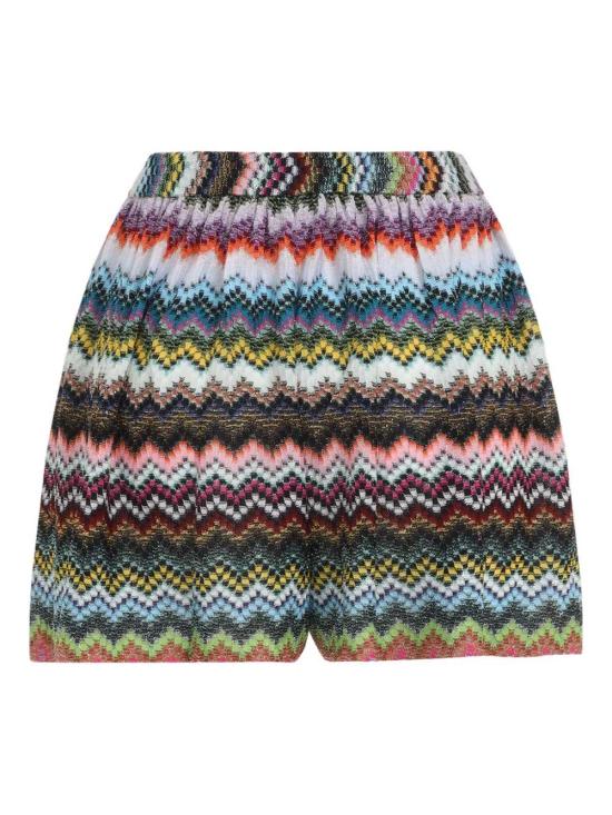 26SS 미소니 숏팬츠 MC22SI00BR014F MULTICOLOR DARK BASE SM9YJ - MISSONI