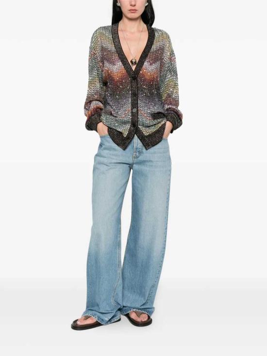 26SS 미소니 가디건 DS26SM03BC005Y MULTI DARK S72P0 - MISSONI