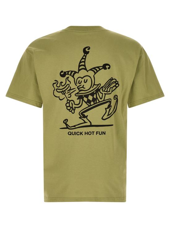 26SS 칼하트 WIP 숏슬리브 할리퀸 BBQ 티셔츠 I0362453IEXX Green - CARHARTT WIP