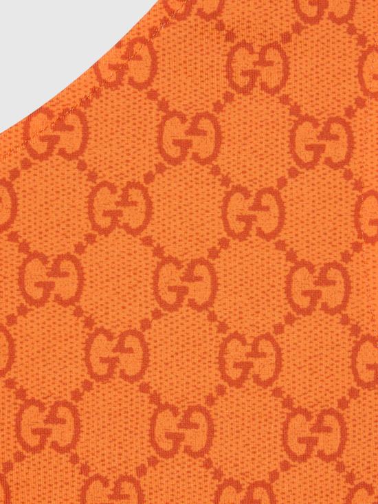 26SS 구찌 원피스 수영복 695817XHAK2 7074 Orange - GUCCI