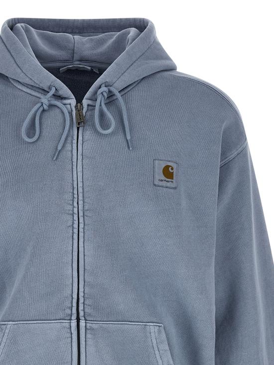 26SS 칼하트 WIP 후드 넬슨 자켓 I0330643HXGD Blue - CARHARTT WIP