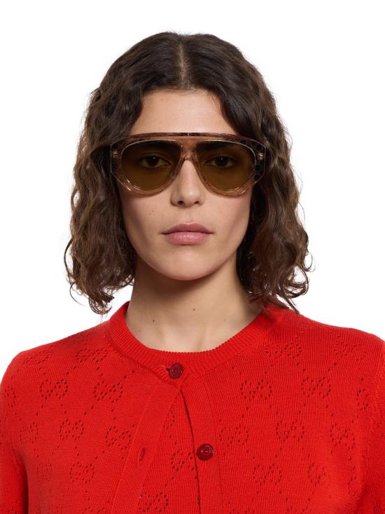 26SS 구찌 선글라스 859507J0742 9723 Pink - GUCCI