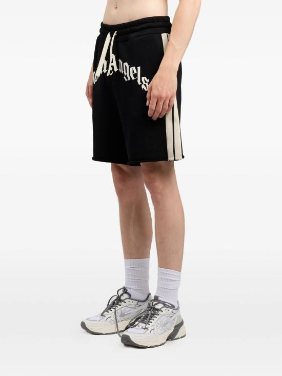 26SS 팜앤젤스 숏팬츠 PMCI02DS26FLE001 1003 BLACK OFF WHITE - PALM ANGELS