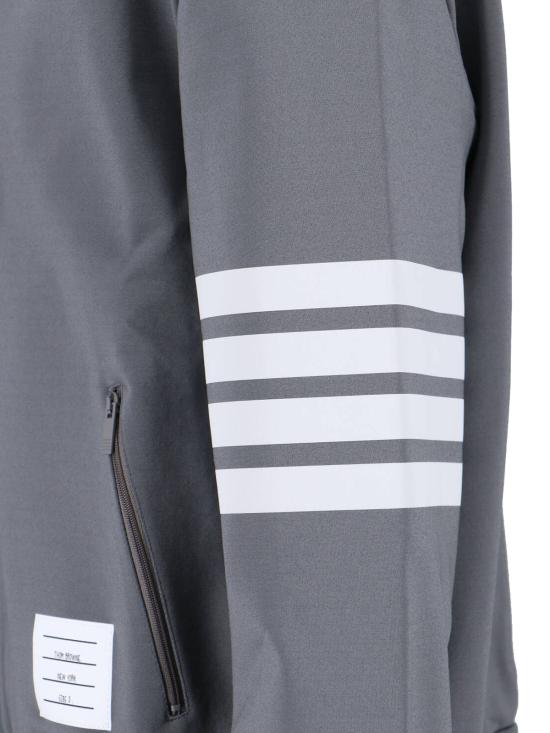 26SS 톰브라운 가죽 자켓 MJT569A J0242 035 MED GREY DOM - THOM BROWNE