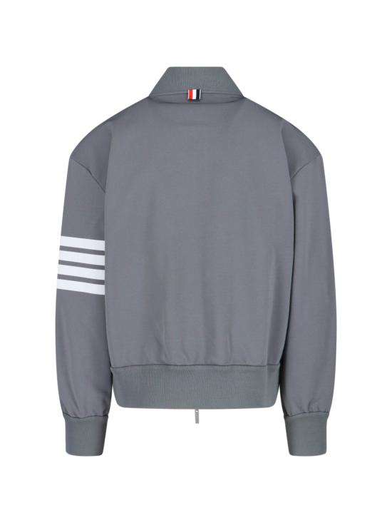 26SS 톰브라운 가죽 자켓 MJT569A J0242 035 MED GREY DOM - THOM BROWNE