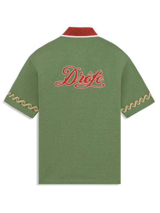 26SS 드롤드무슈 반팔 셔츠 KSH251CO264 WG Green - DROLE DE MONSIEUR