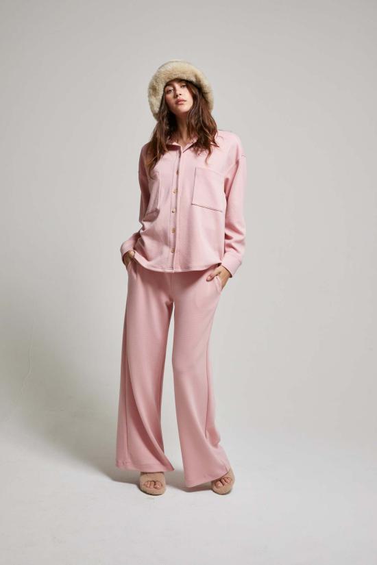  아셀 스트레이트 팬츠 애셔 캐시 인터록 팬츠 - ASHER