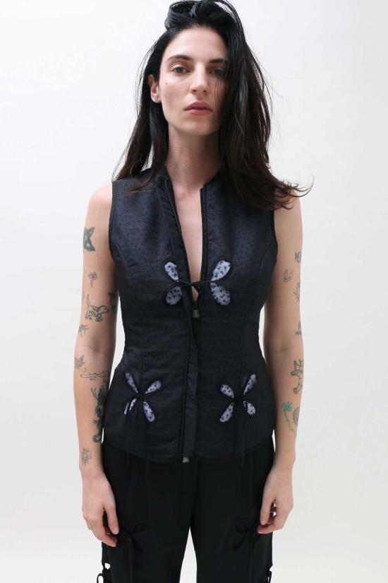  제이킴 베스트 J.Kim 페탈 플리스 조끼 - J.KIM