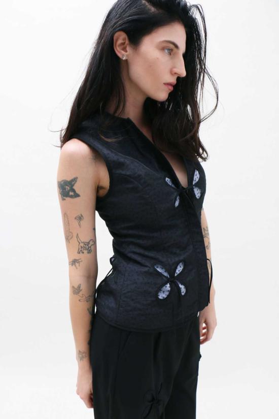  제이킴 베스트 J.Kim 페탈 플리스 조끼 - J.KIM