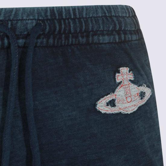  비비안웨스트우드 미디 스커트 비비안 웨스트우드 오브 스커트 블루 - VIVIENNE WESTWOOD