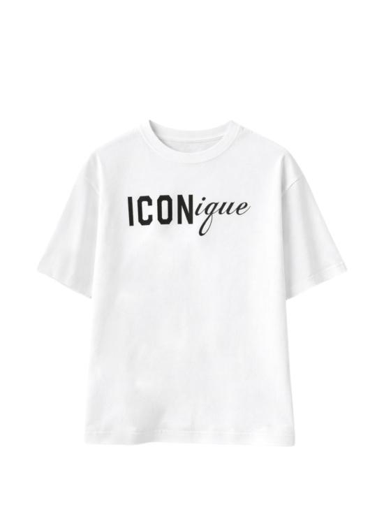26SS 디스퀘어드2 반팔 티셔츠 S78GD0121D20033 100 White