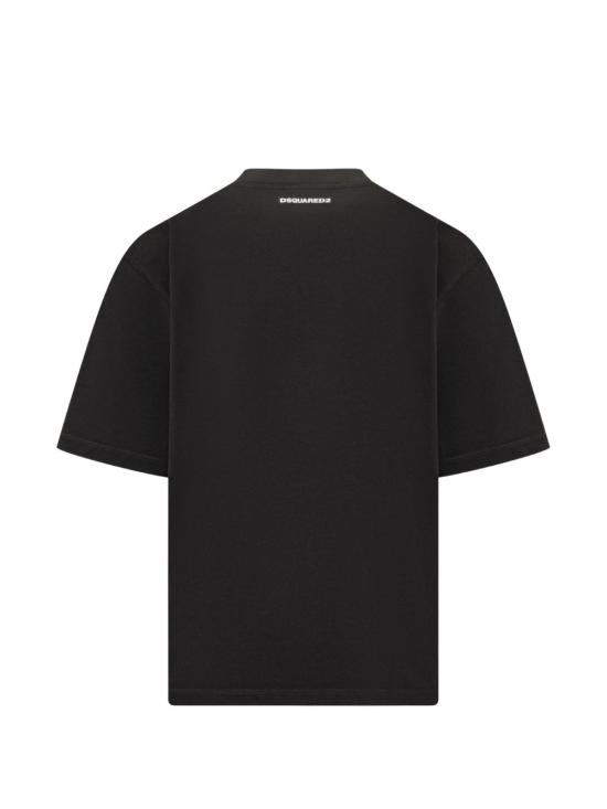 26SS 디스퀘어드2 반팔 티셔츠 S78GD0121D20033 900 Black - DSQUARED2