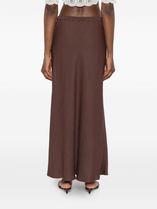 26SS 안토넬리 피렌체 숏 스커트 Q9906935 240 Brown - ANTONELLI FIRENZE