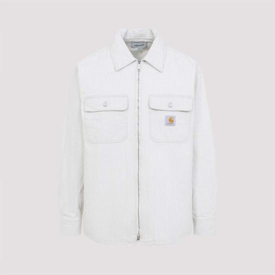  칼하트 자켓 카하트 머서 재킷 머서 스트라이프 그래파이트 왁스 - CARHARTT