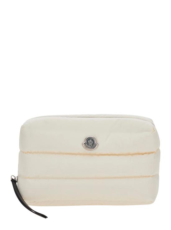 26SS 몽클레어 카라독 퀼티드 뷰티 케이스 6A00003M6275051 White